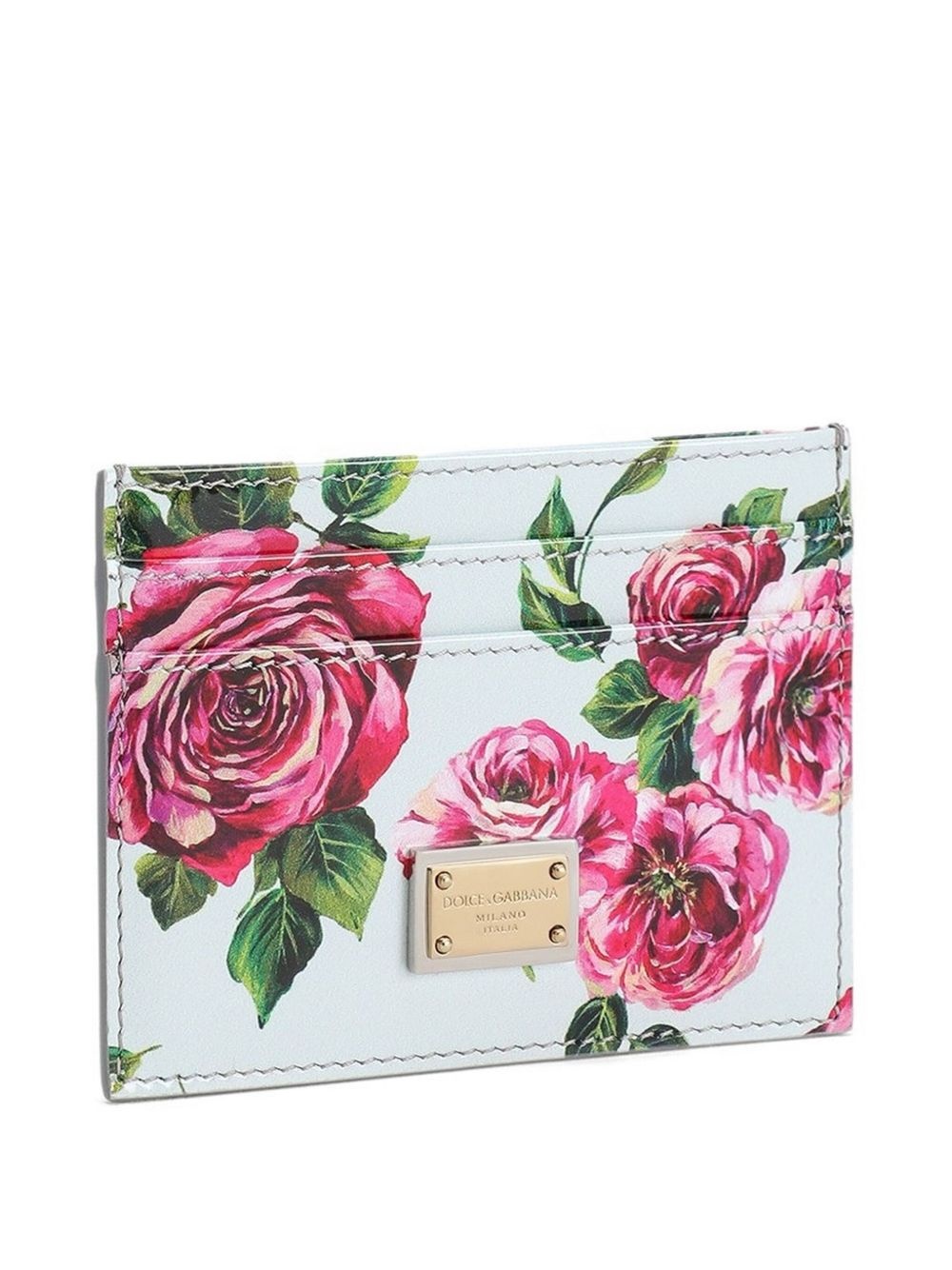floral-print cardholder - 3