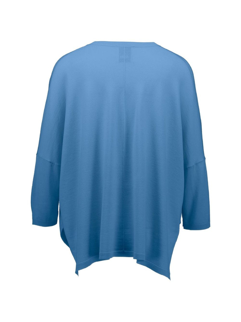 Allude v-neck knitted sweater outlook