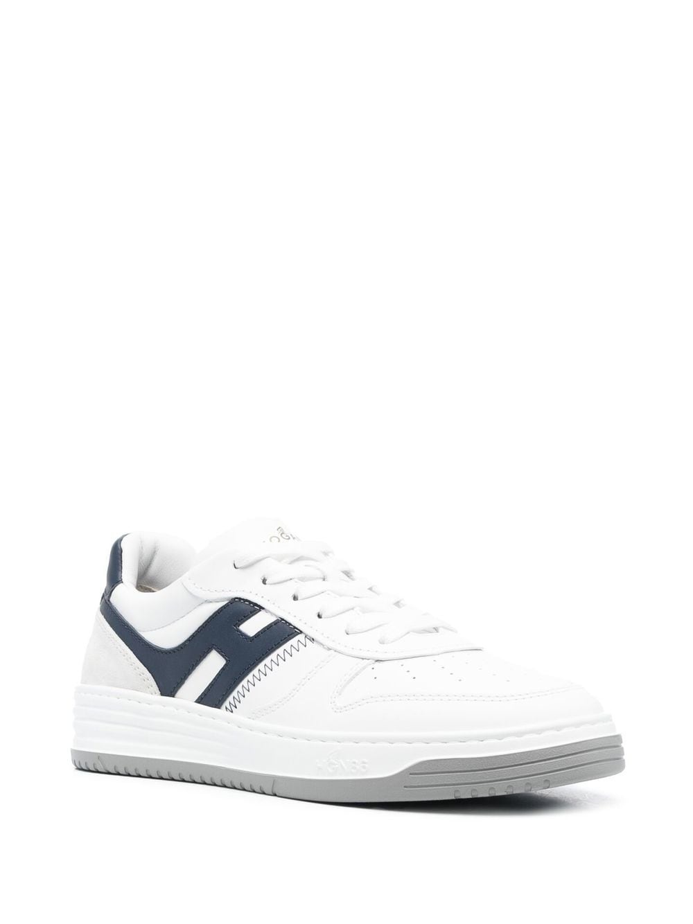 side logo-patch low-top sneakers - 2