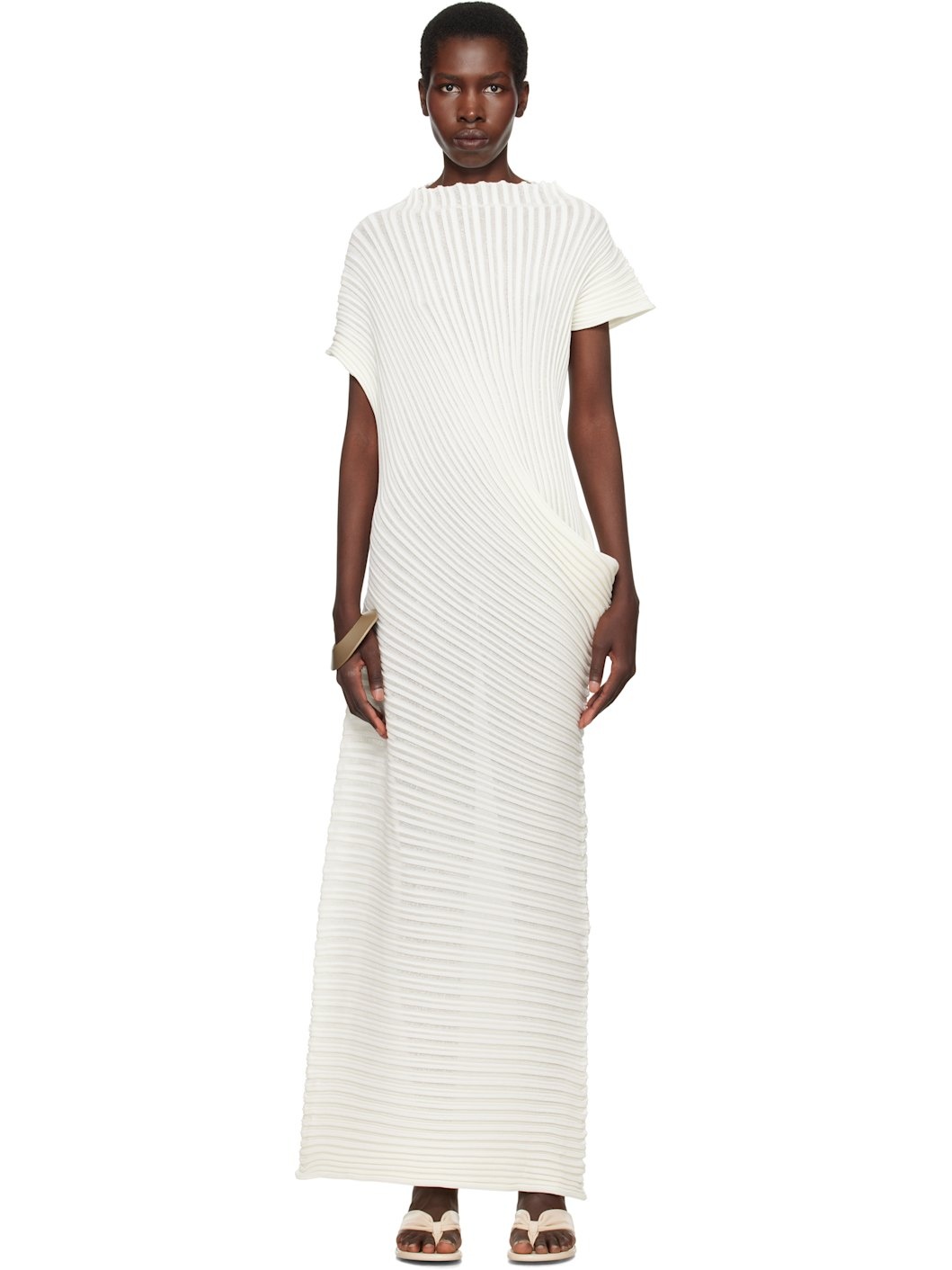 SSENSE Exclusive Bridal Capsule Stream Maxi Dress - 1