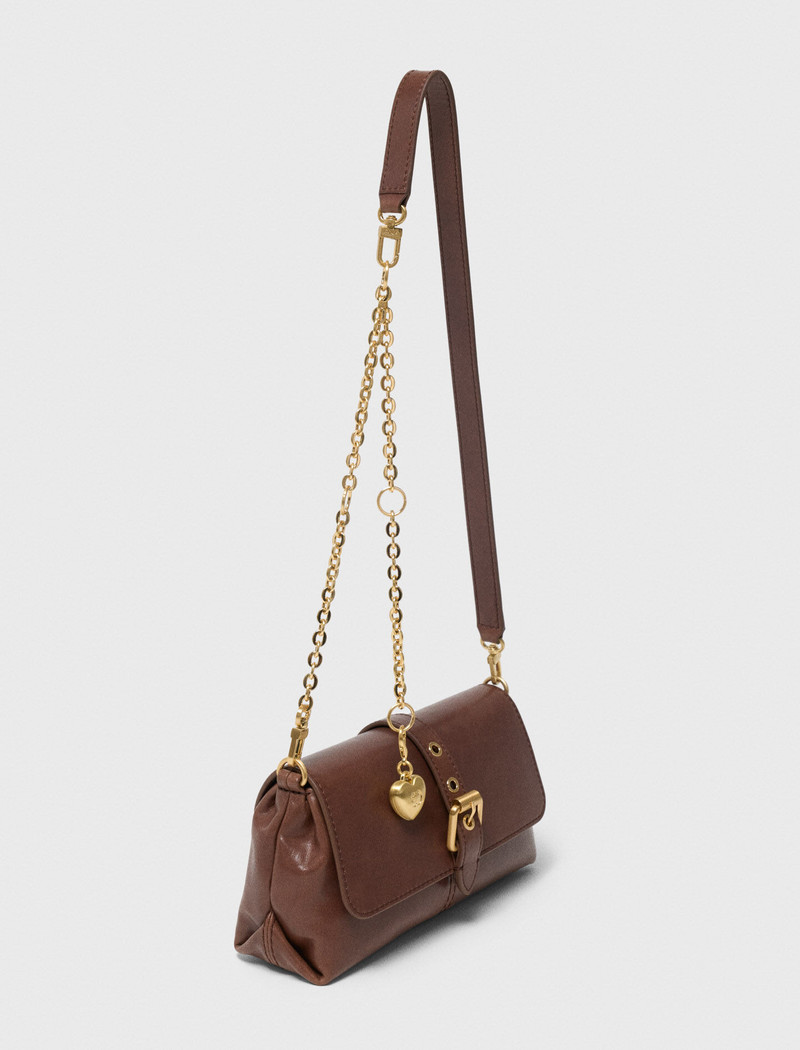 maje Vintage leather Miss M walk outlook