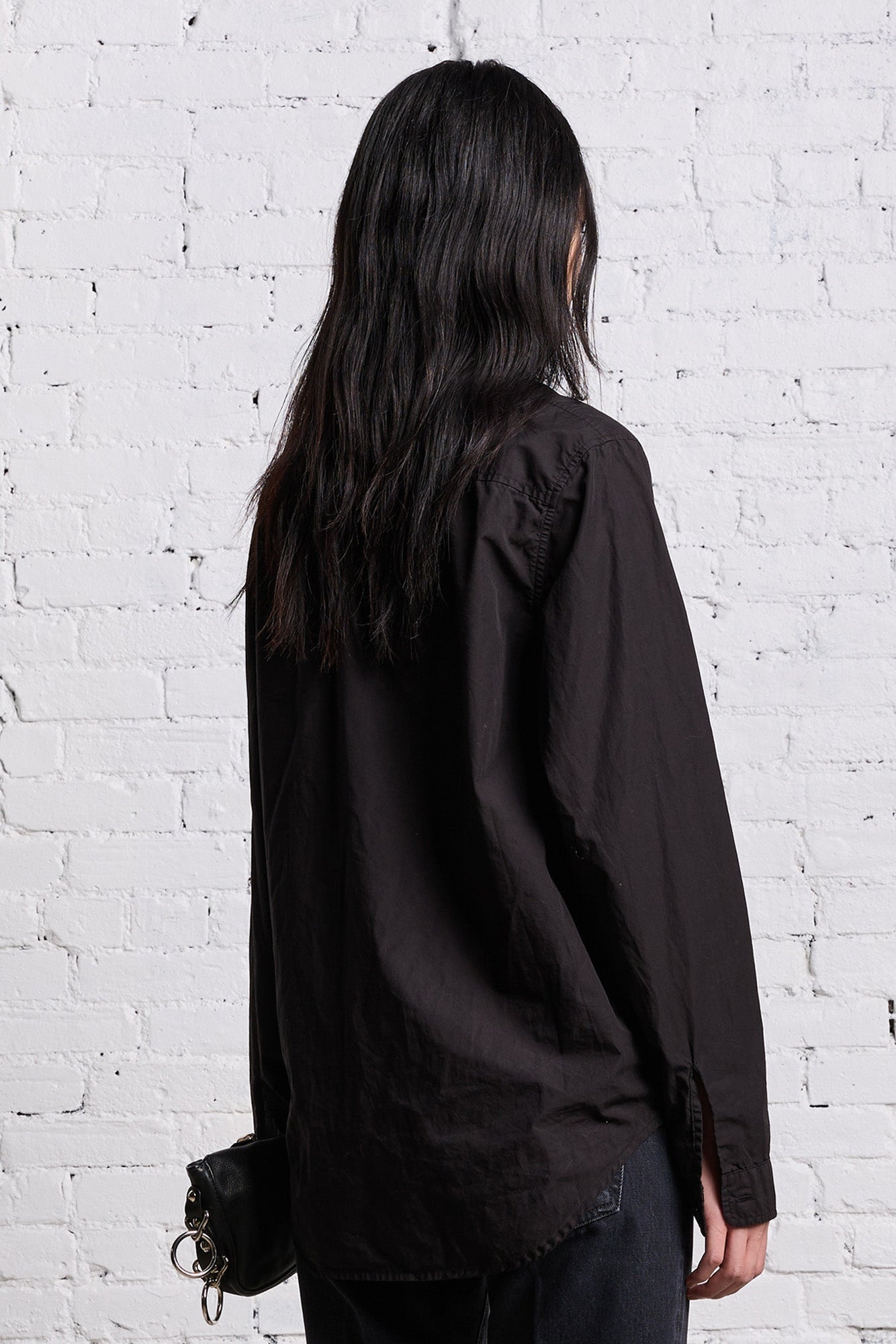 FOLDOUT SHIRT - BLACK OVERDYE - 6