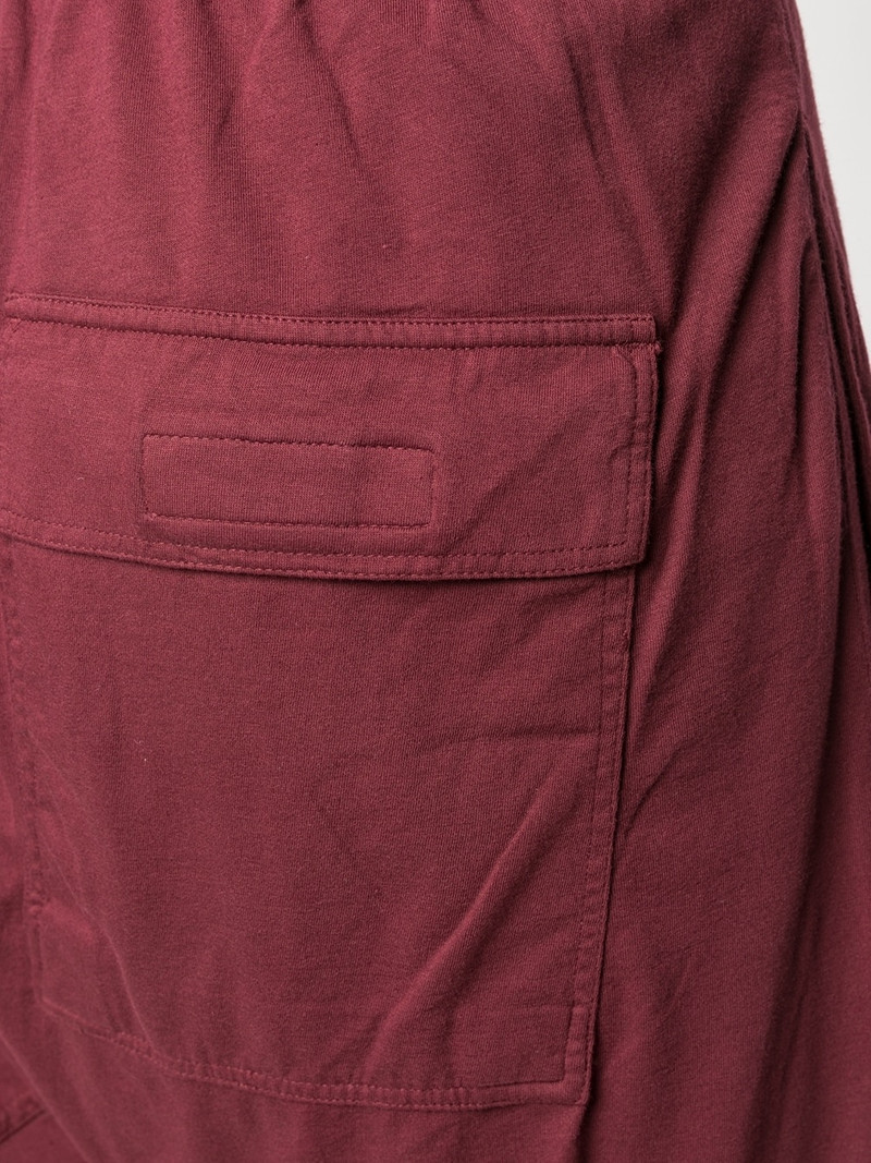 drop-crotch track trousers 5