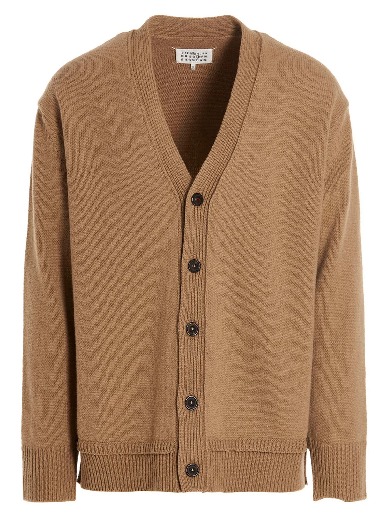 Maison Margiela Men Wool Cardigan - 1