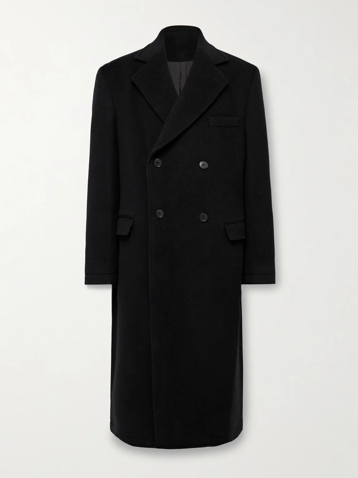 Conference Double-Breasted Recycled-Wool Coat - 1