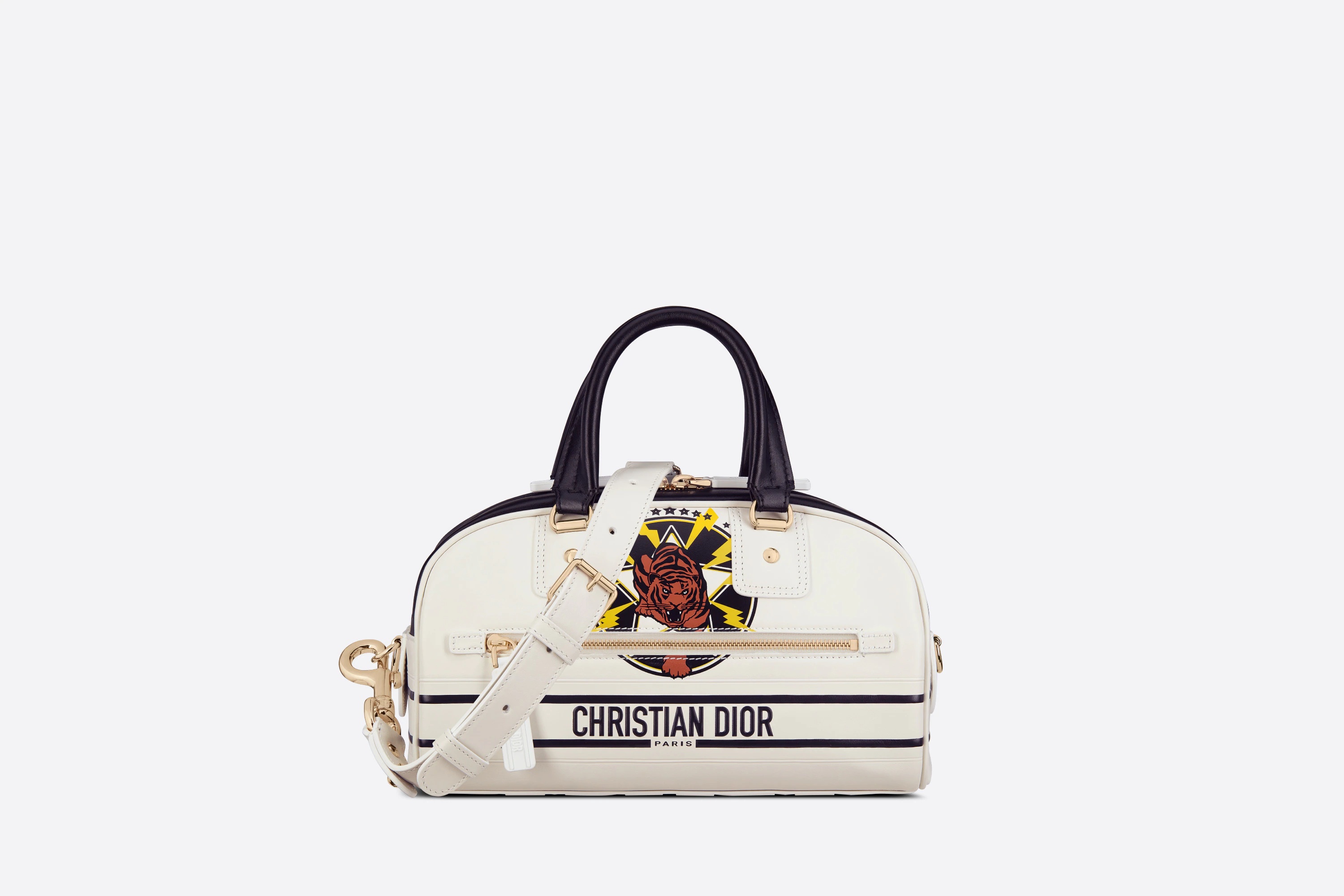 Small Dior Vibe Zip Bowling Bag - 1