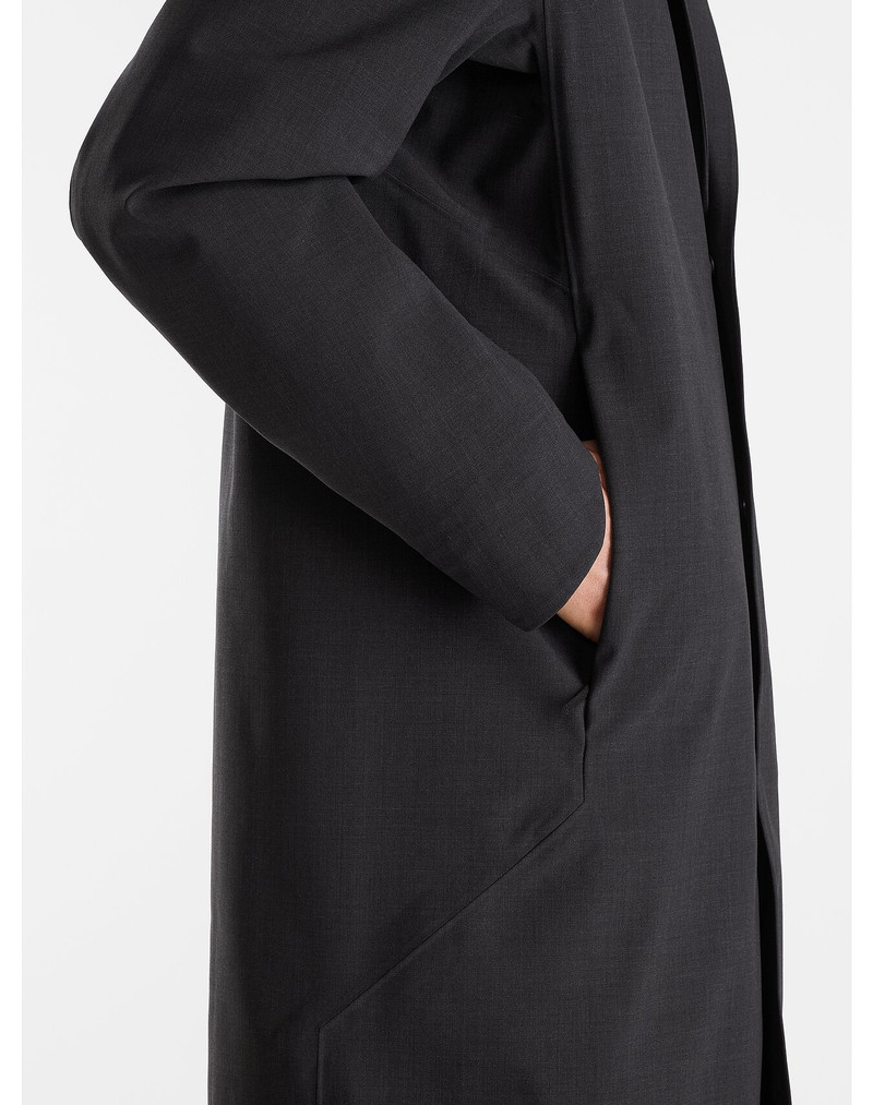 Arc'teryx Lenan Insulated Tech Wool Topcoat | REVERSIBLE