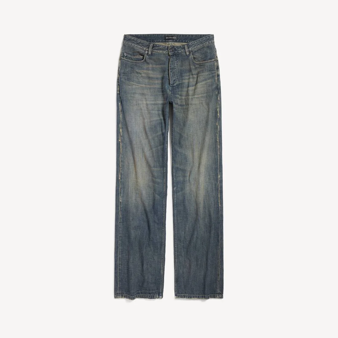 Men's Relaxed Fit Pants in Blue - 1