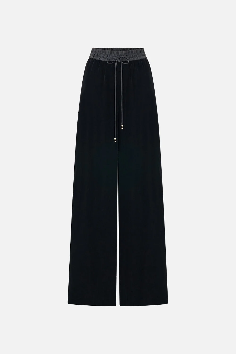VELVET RELAXED TRACK PANT WITH SIDE PANEL LEOPARD LIBERTINE - 1