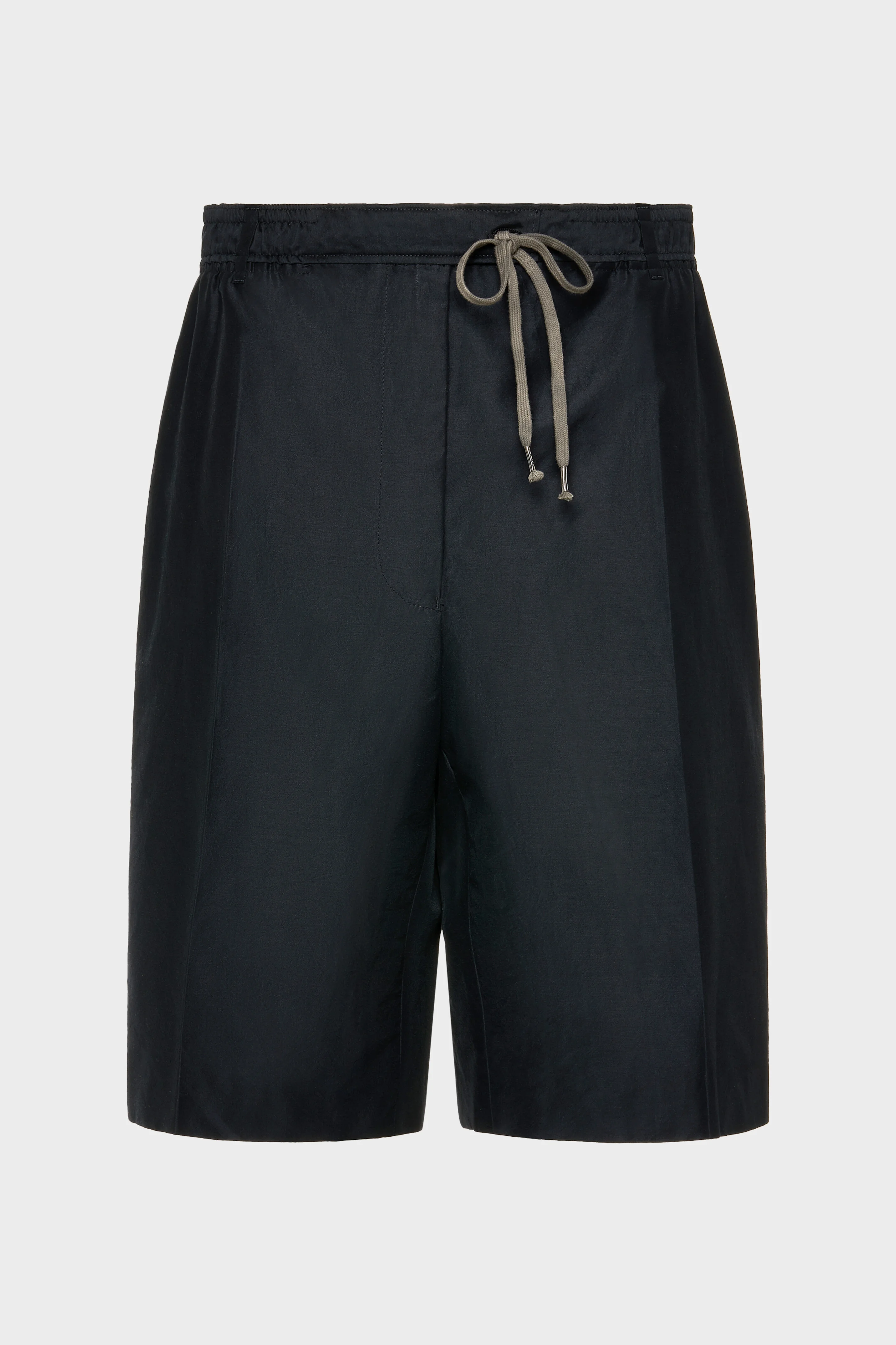 Cotton Drawstring Shorts - 1