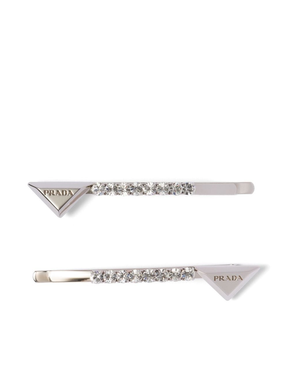 crystal embellished hair clip - 1