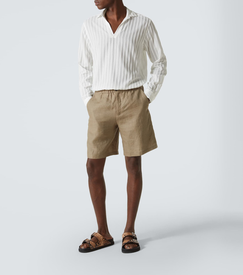 ORLEBAR BROWN Ridley striped polo shirt outlook