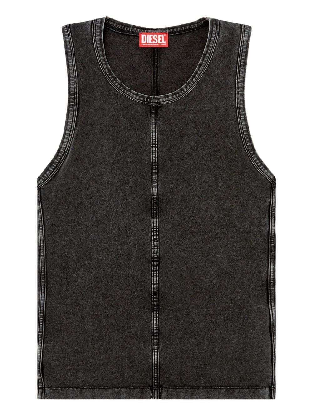 scoop-neck tank top - 6