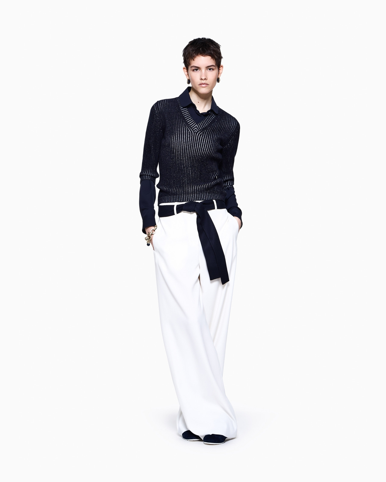 TRIPLE SILK GEORGETTE SHIRT - 7