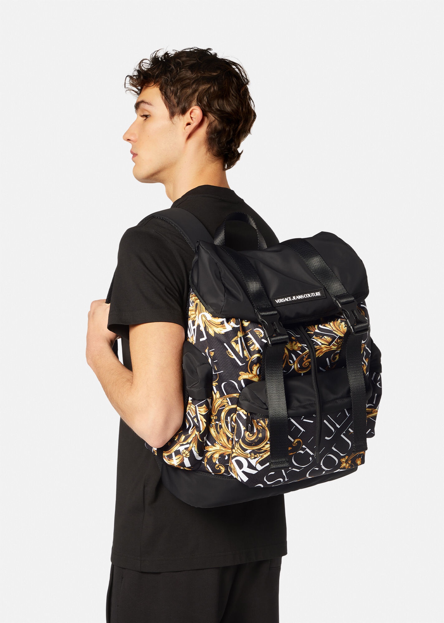 Logo Couture Backpack - 5