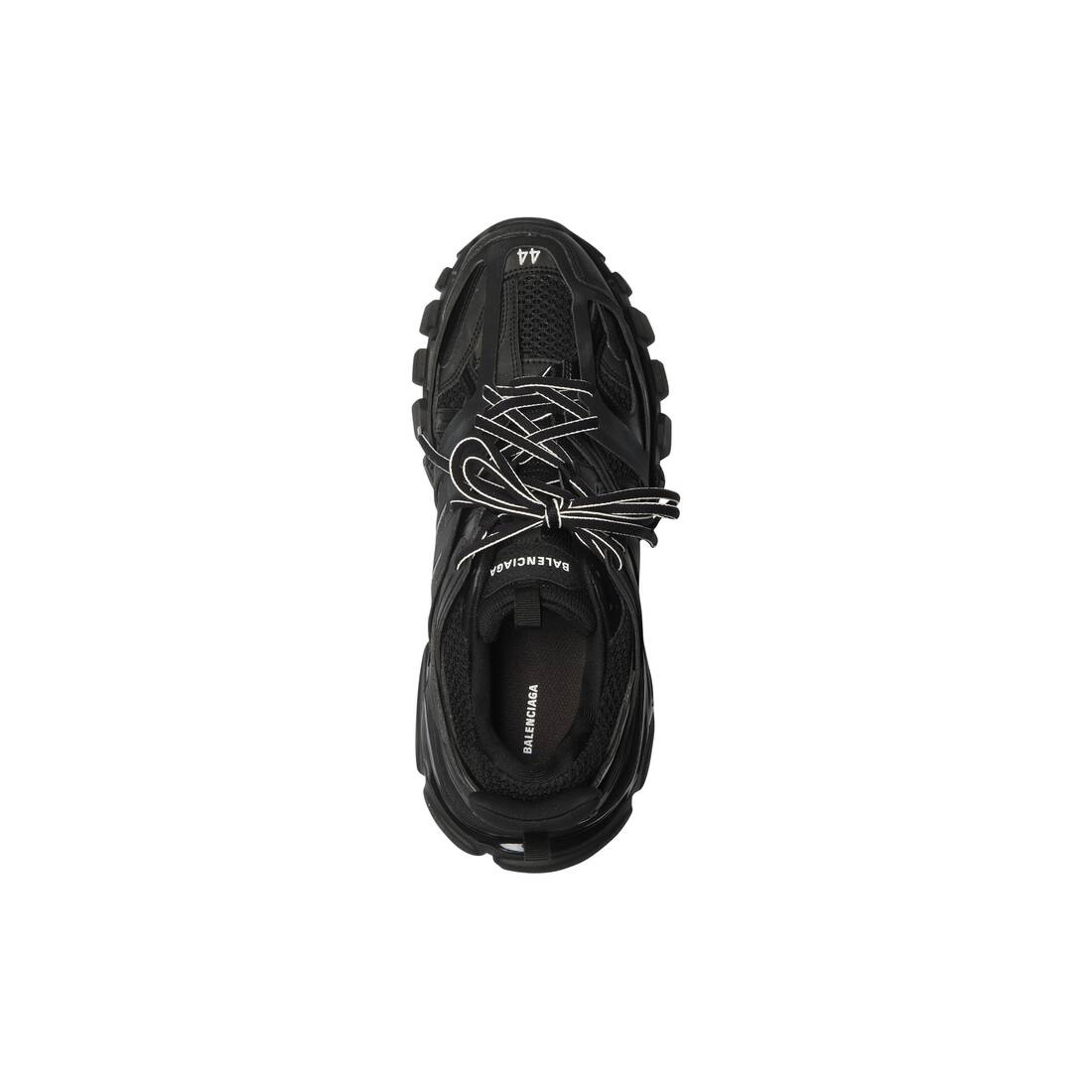 Men's Track Sneaker in Black - 4