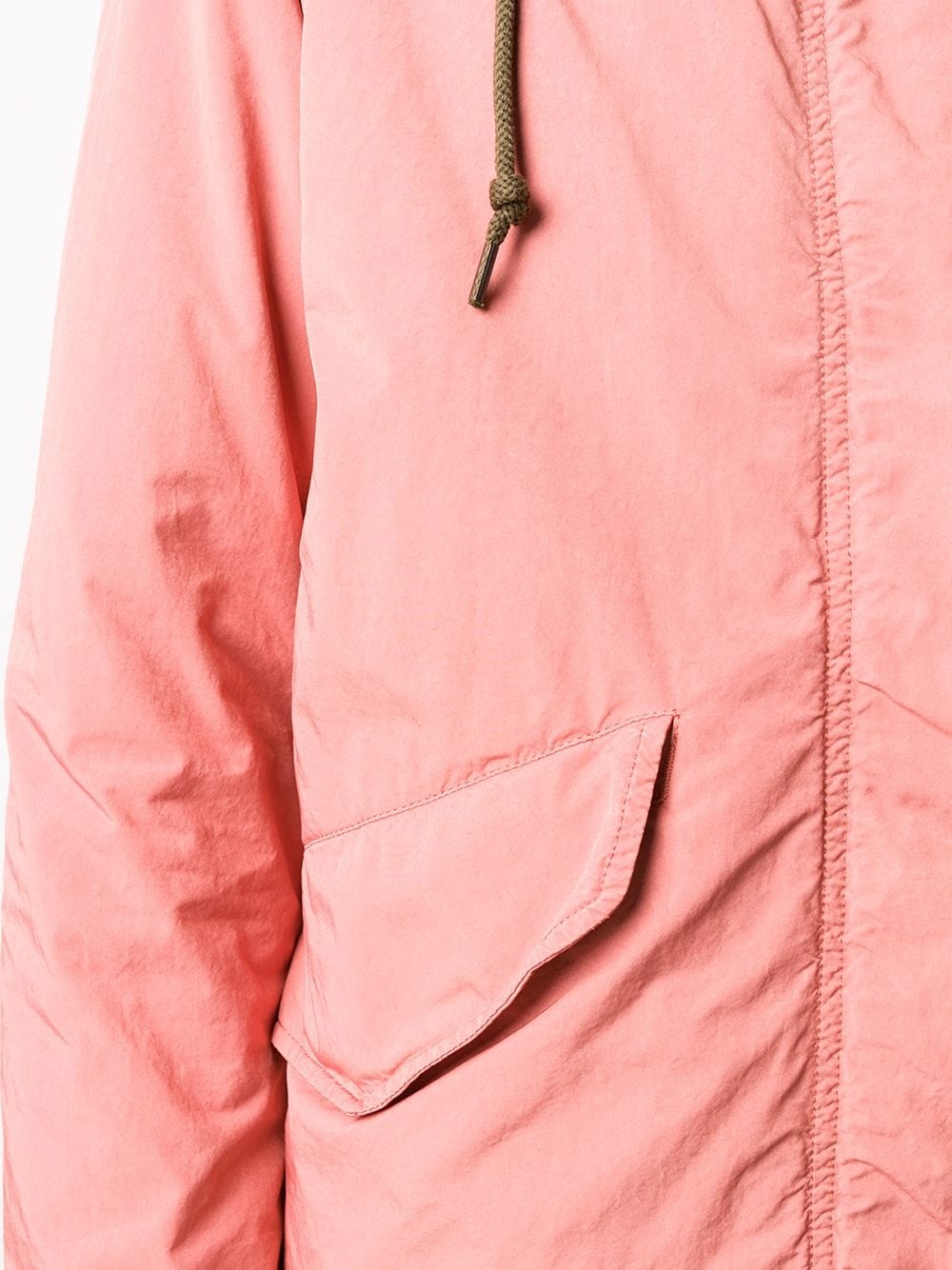 two-pocket hooded parka  - 5