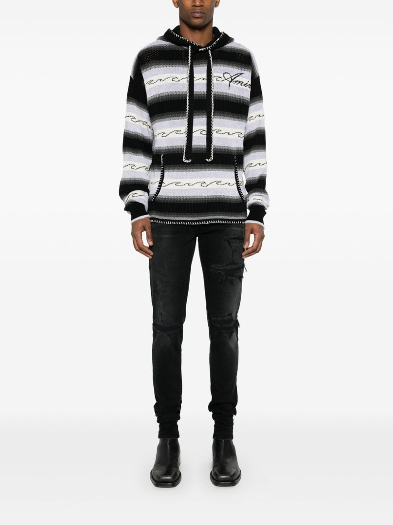 AMIRI logo-patch cotton jeans outlook