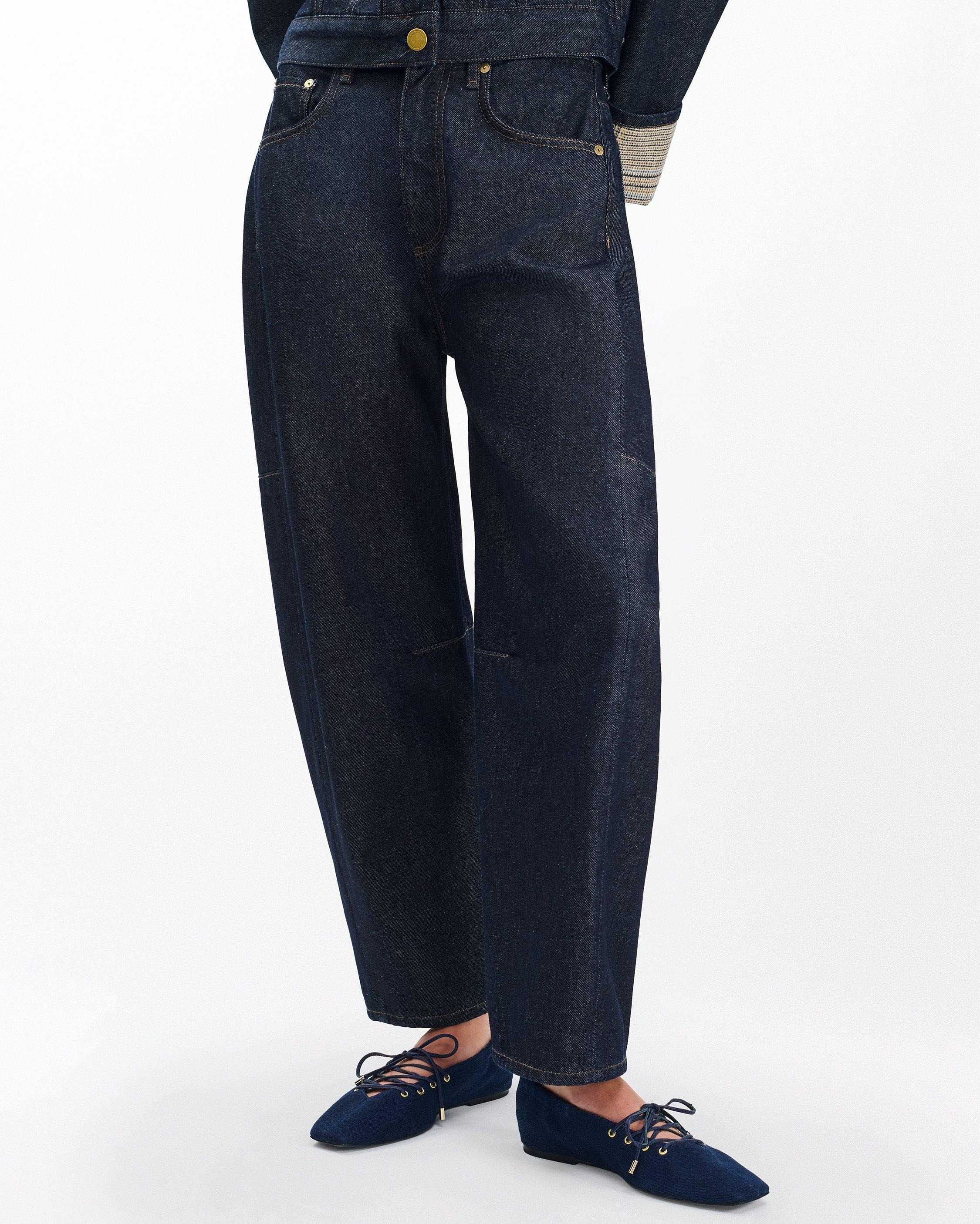 Sophia Denim Ballet Flats - 2