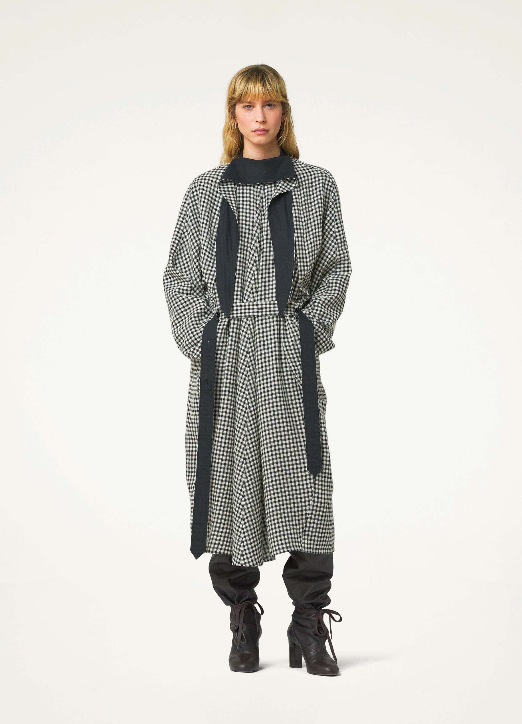 DRESS WITH SCARF - 2
