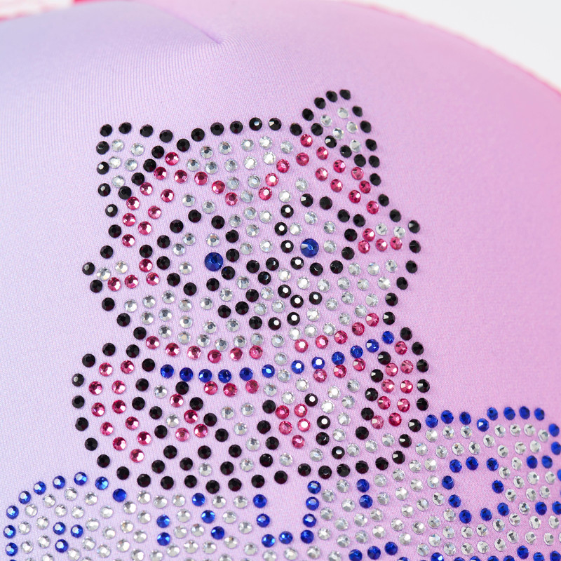 KITTY RHINESTONE TRUCKER SWEET PINK 3