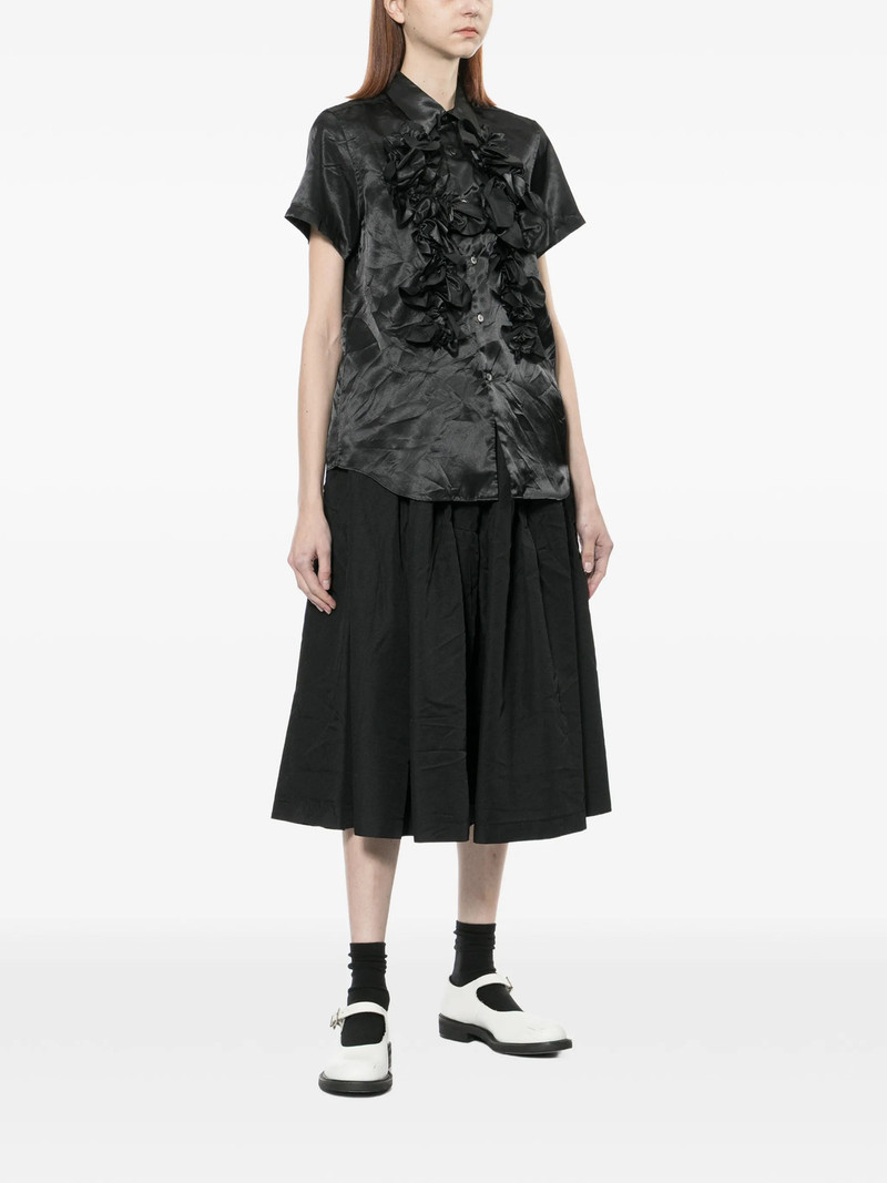 Comme des Garçons Comme des Garçons Polyester Satin Garment Washed Shirt outlook