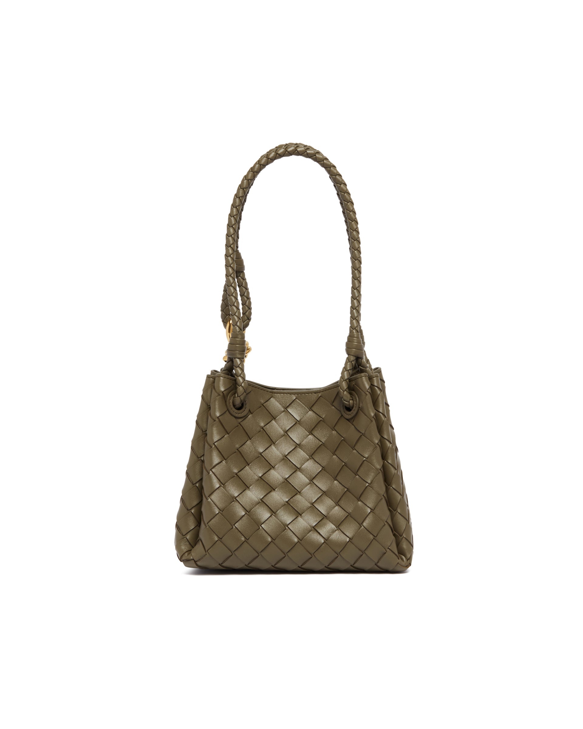Green Parachute Leather Bag - 7