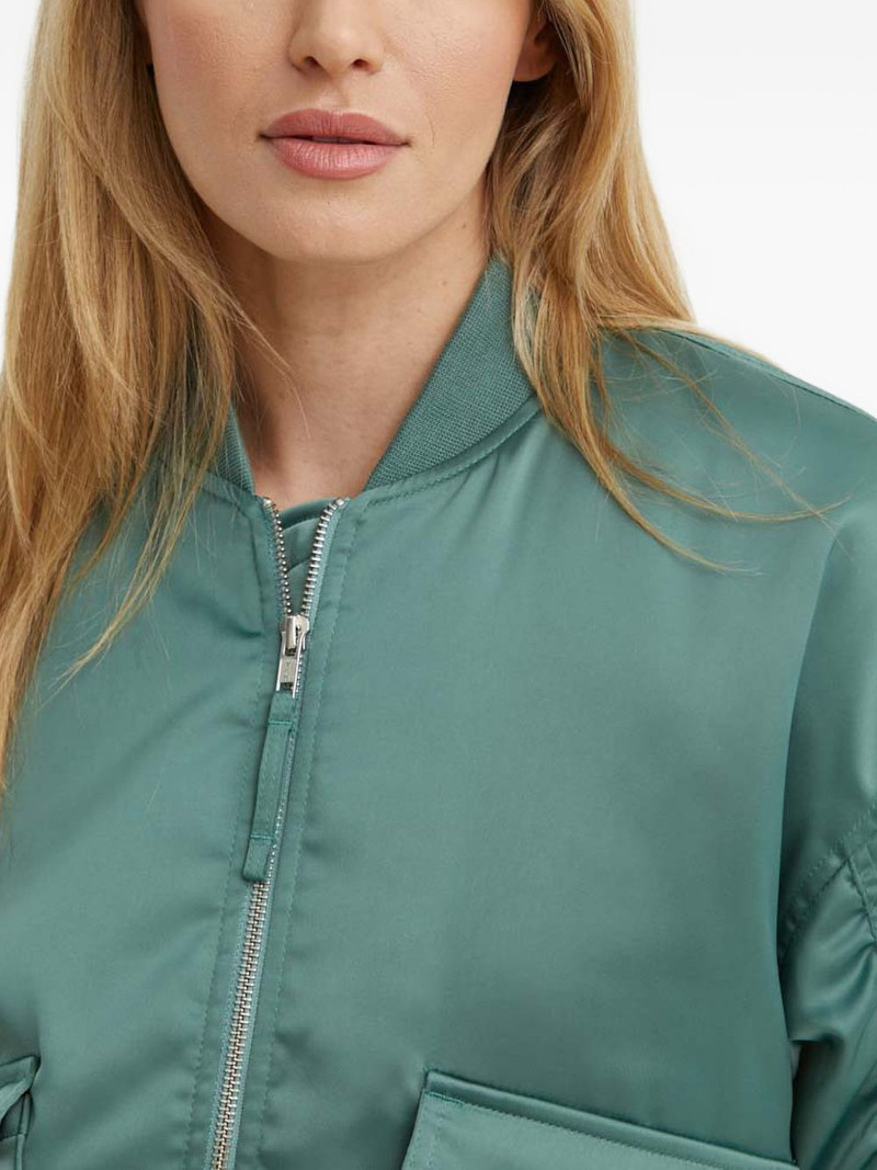 flap-pocket bomber jacket 5