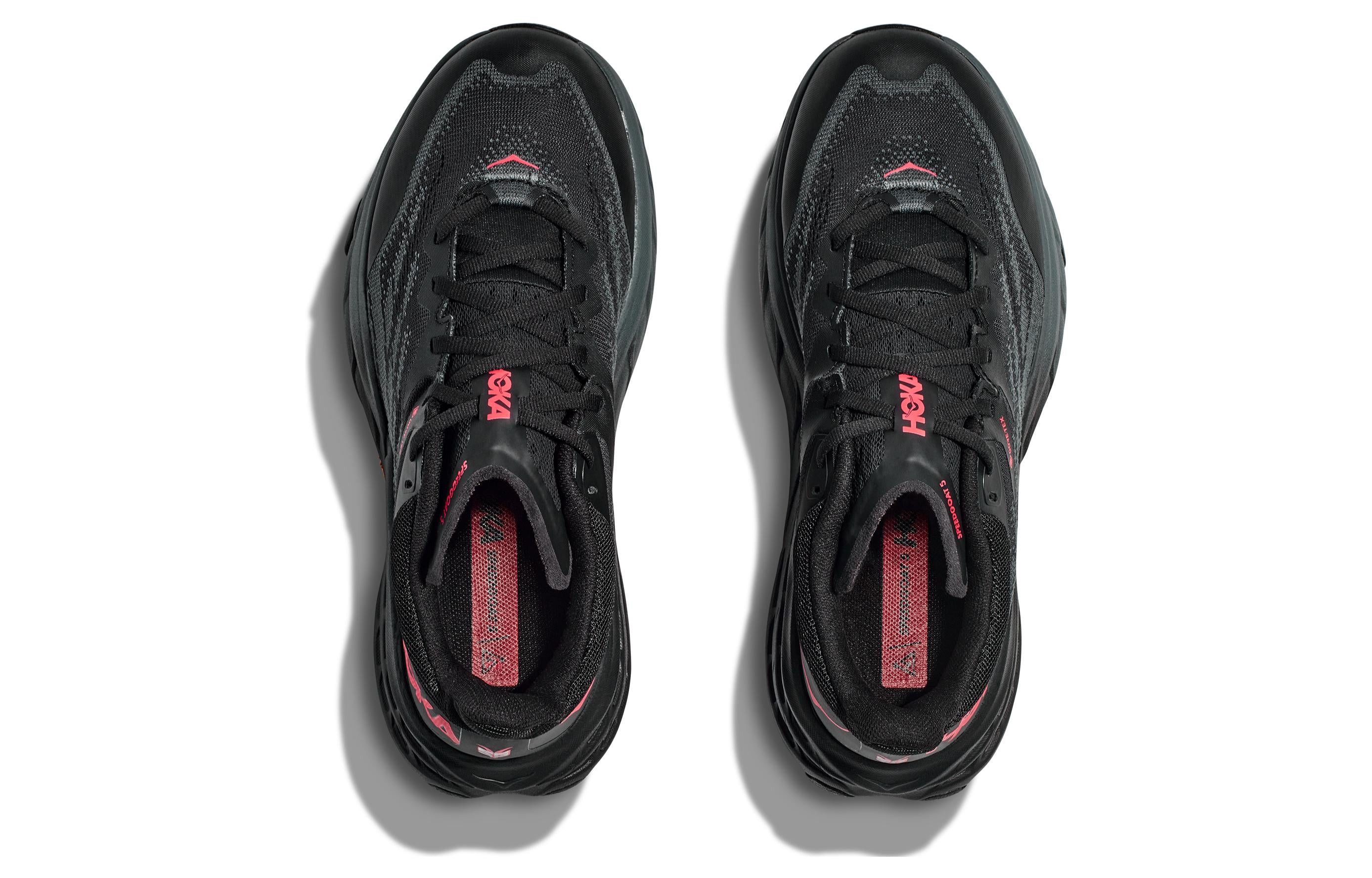 (WMNS) HOKA ONE ONE Speedgoat 5 GORE-TEX 'Black Red' 1127913-BBLC - 6