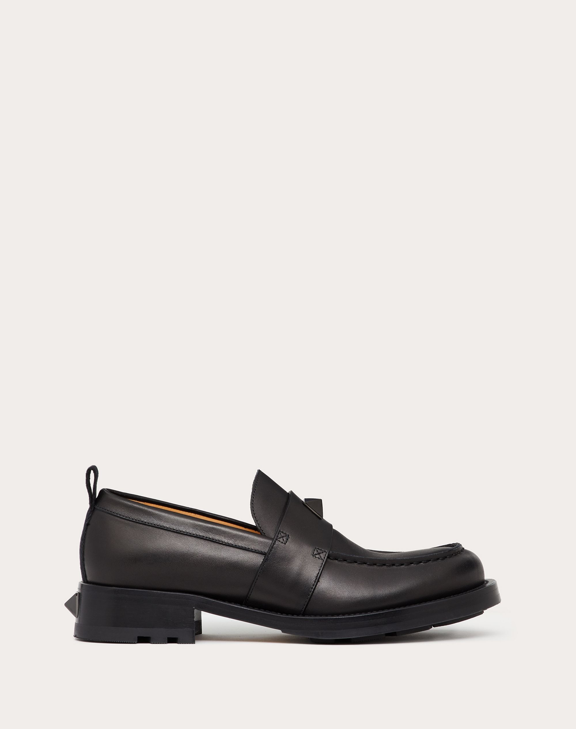 Roman Stud Calfskin Loafer - 1