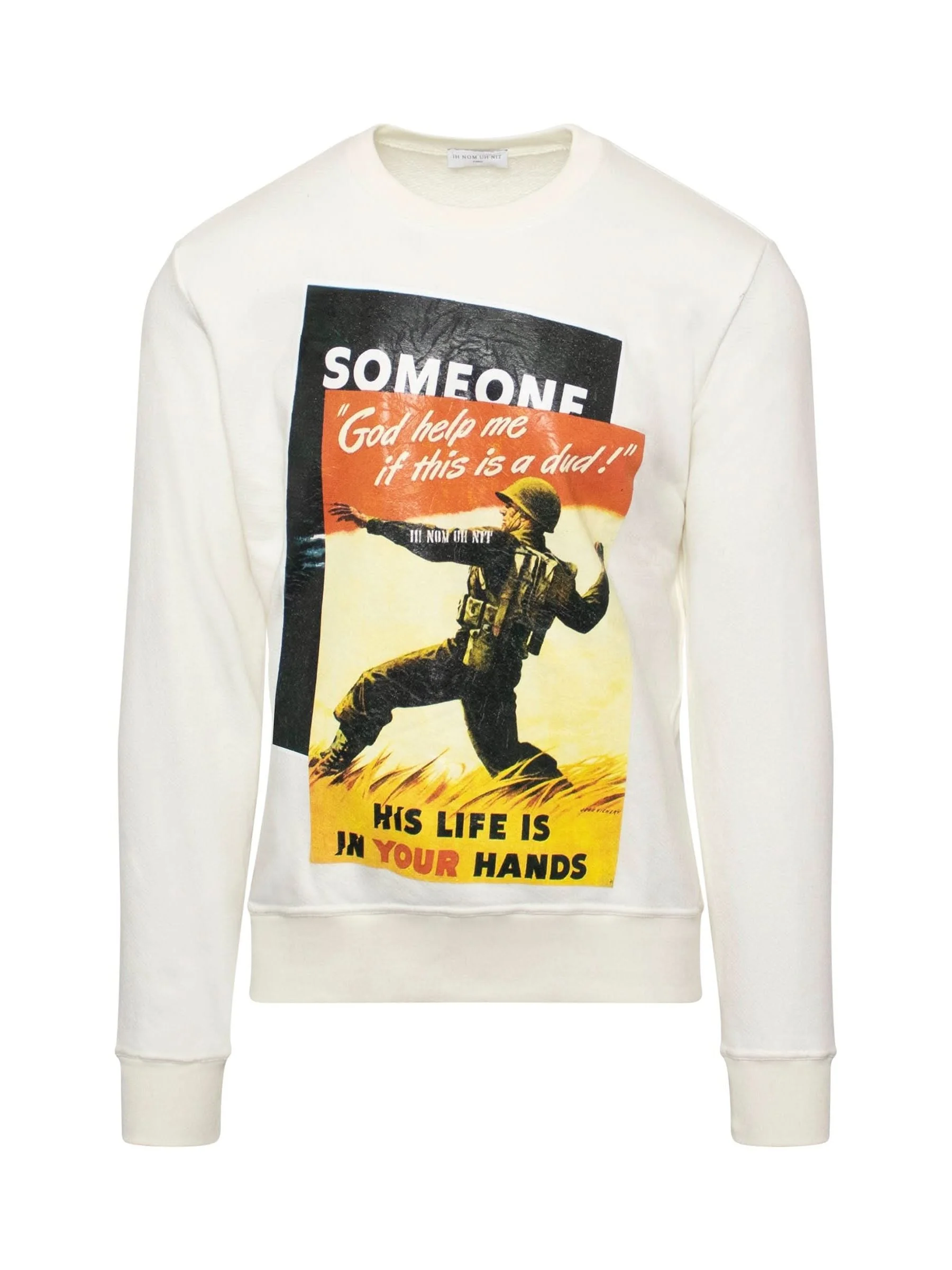 Propaganda 2 Sweatshirt in White - 1