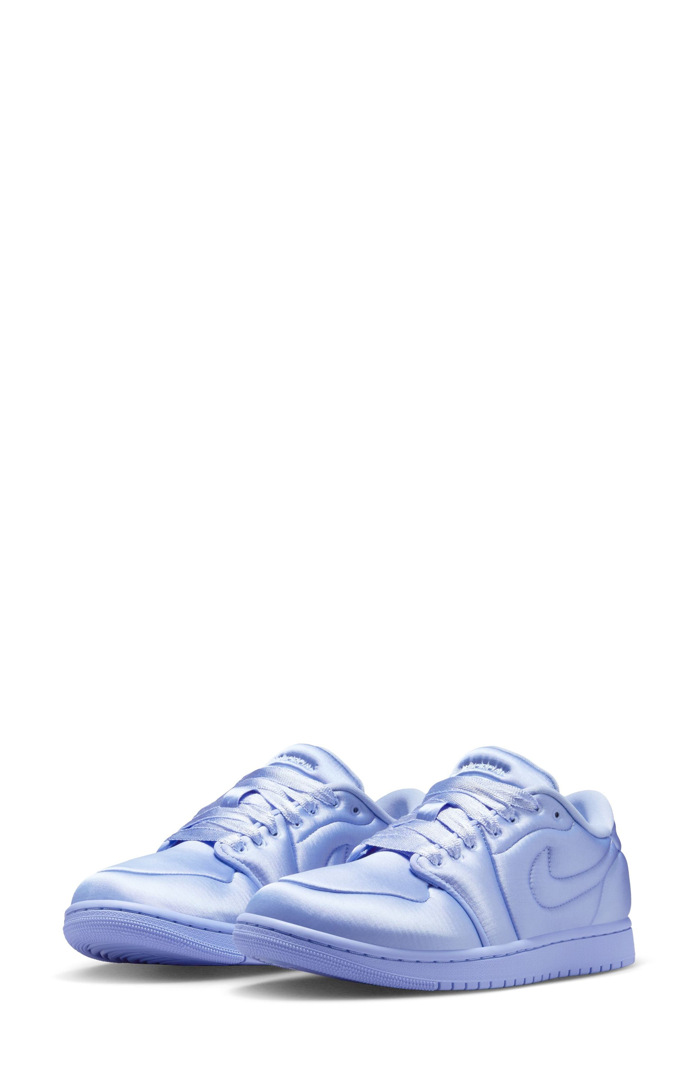 Air Jordan 1 Low Top Sneaker in Aluminum/Aluminum at Nordstrom - 1