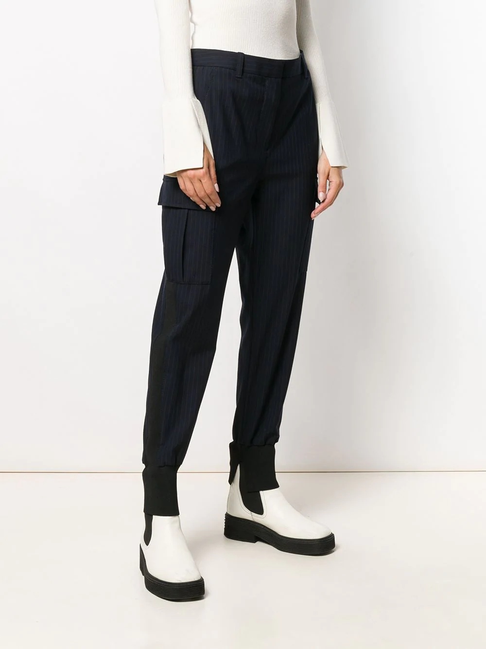 tapered cargo trousers - 3