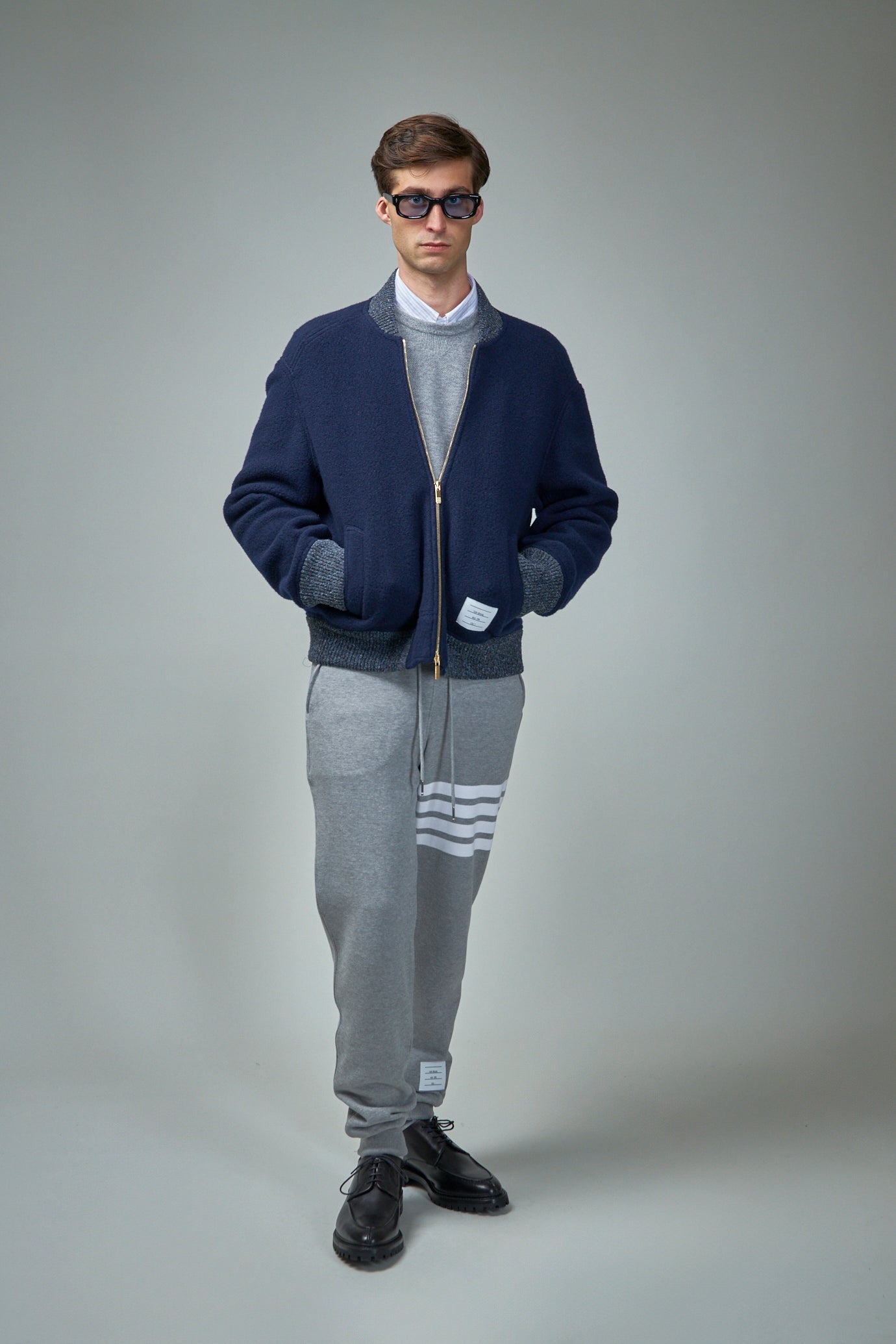 Washed Pique Stitch Crew Neck - 2
