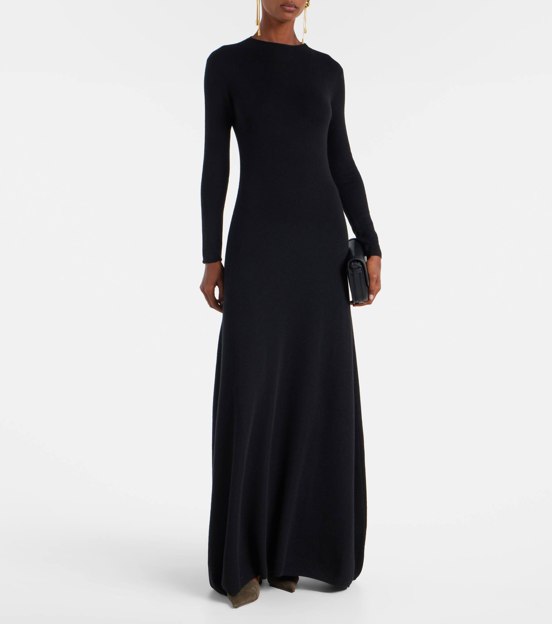 Cashmere and silk-blend maxi dress - 2