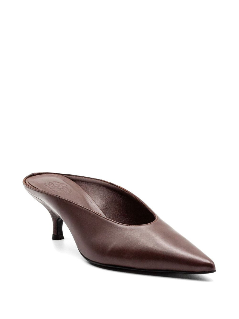 GIABORGHINI Sabrina pointed-toe mules outlook