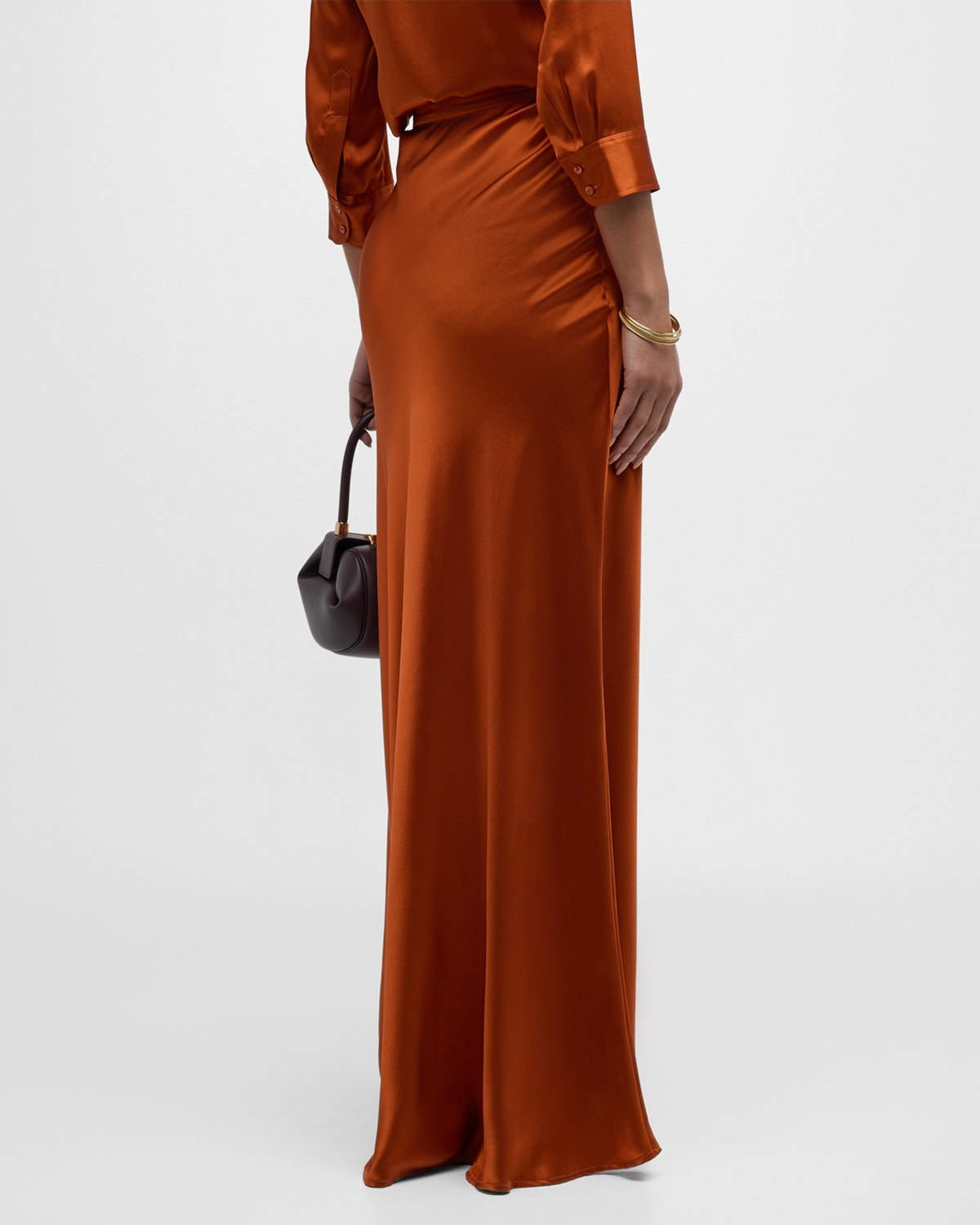 Ryker Silk Maxi Skirt - 7