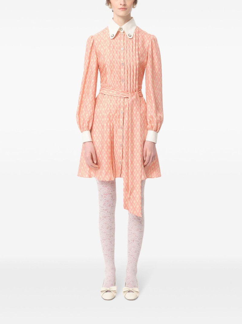 Toute La V silk dress 3