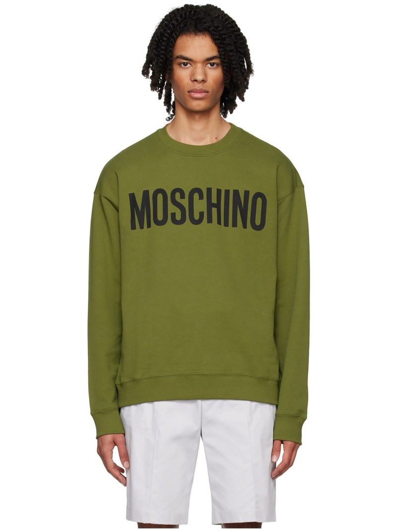 Green Printed Sweatshirt 1