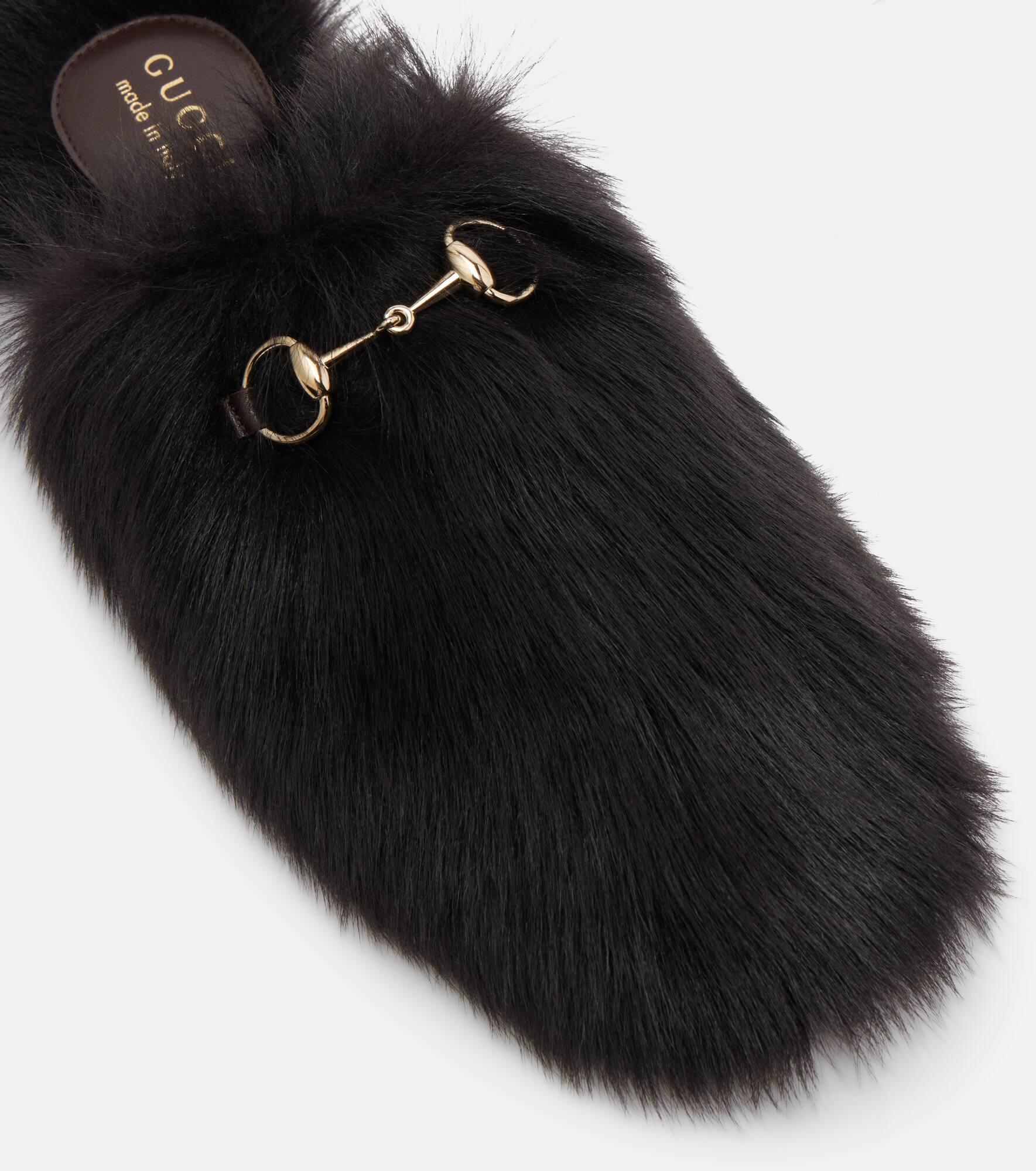 Horsebit shearling slippers - 5