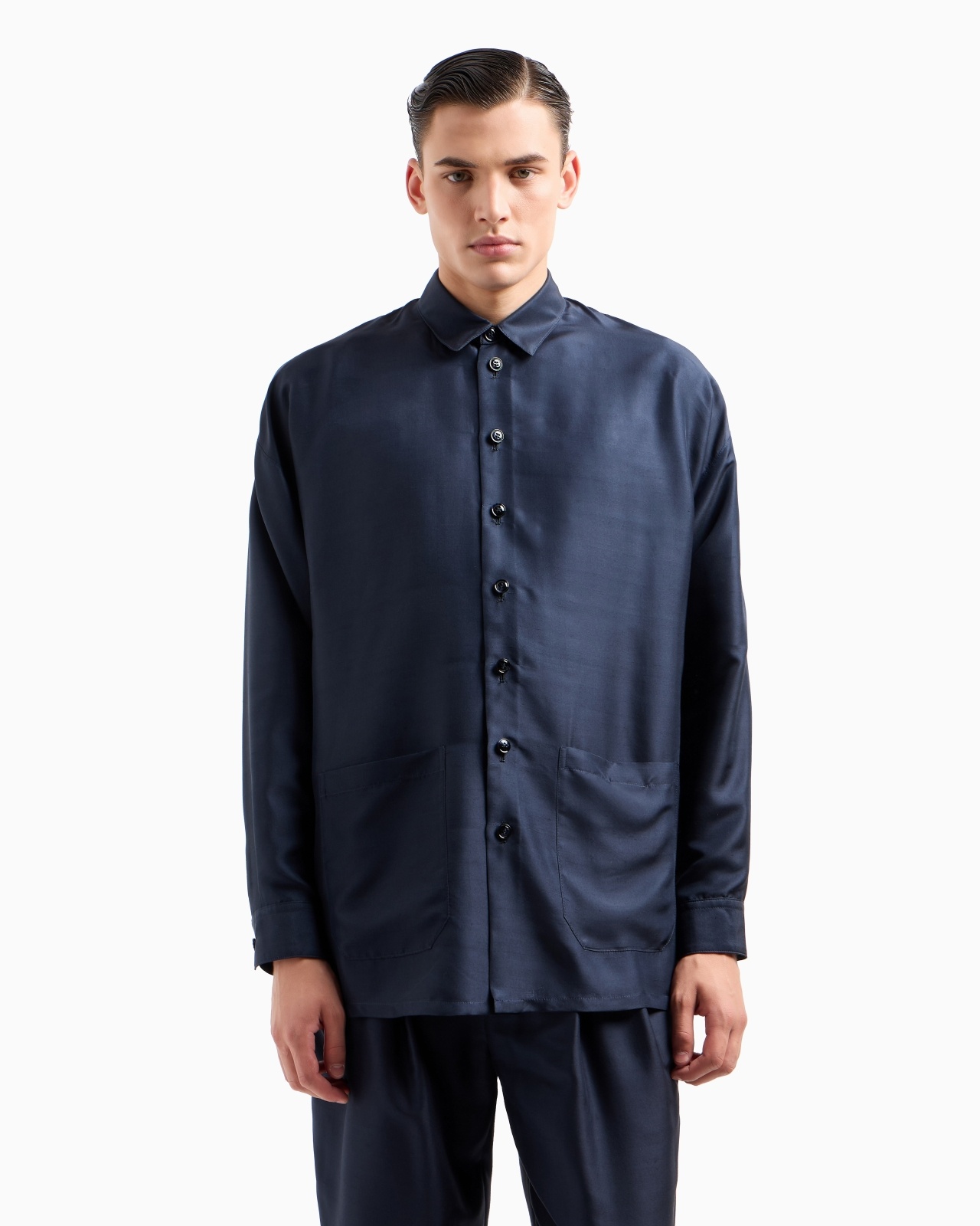 SILK SHIRT JACKET - 4