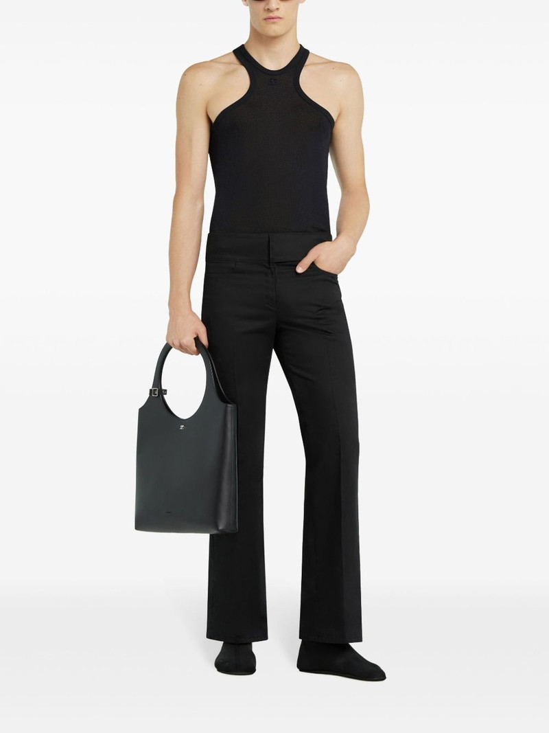 courrèges mesh tank top outlook