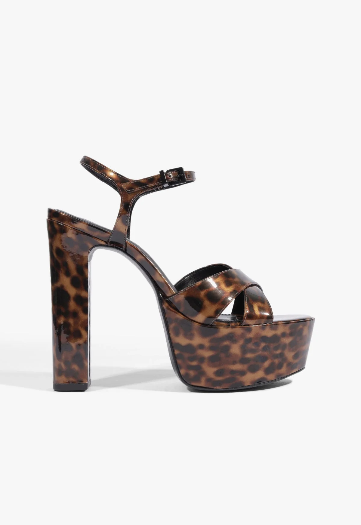 Kiona Patent Platform Sandal - 1