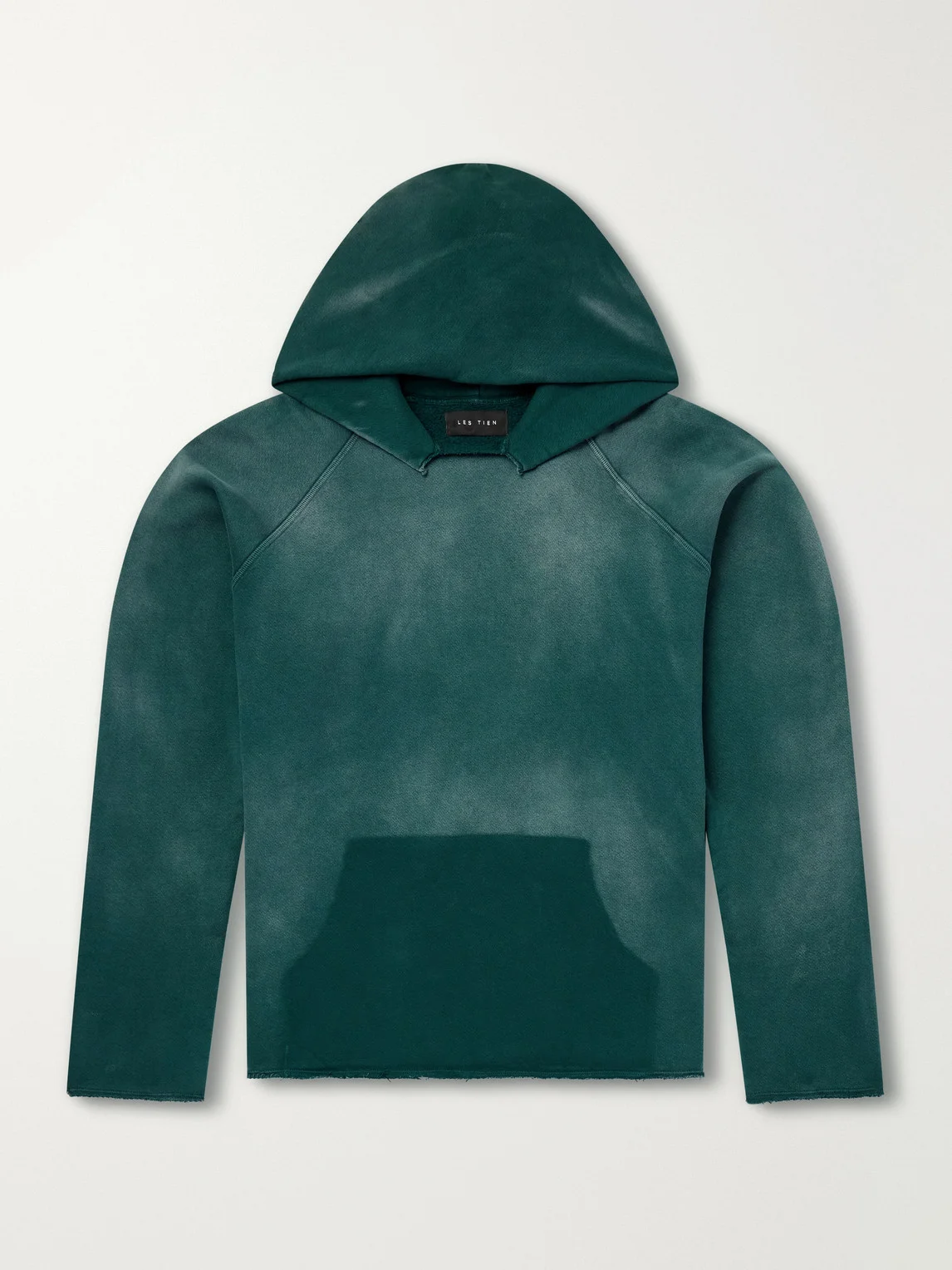 Cotton-Jersey Raglan Hoodie - 1