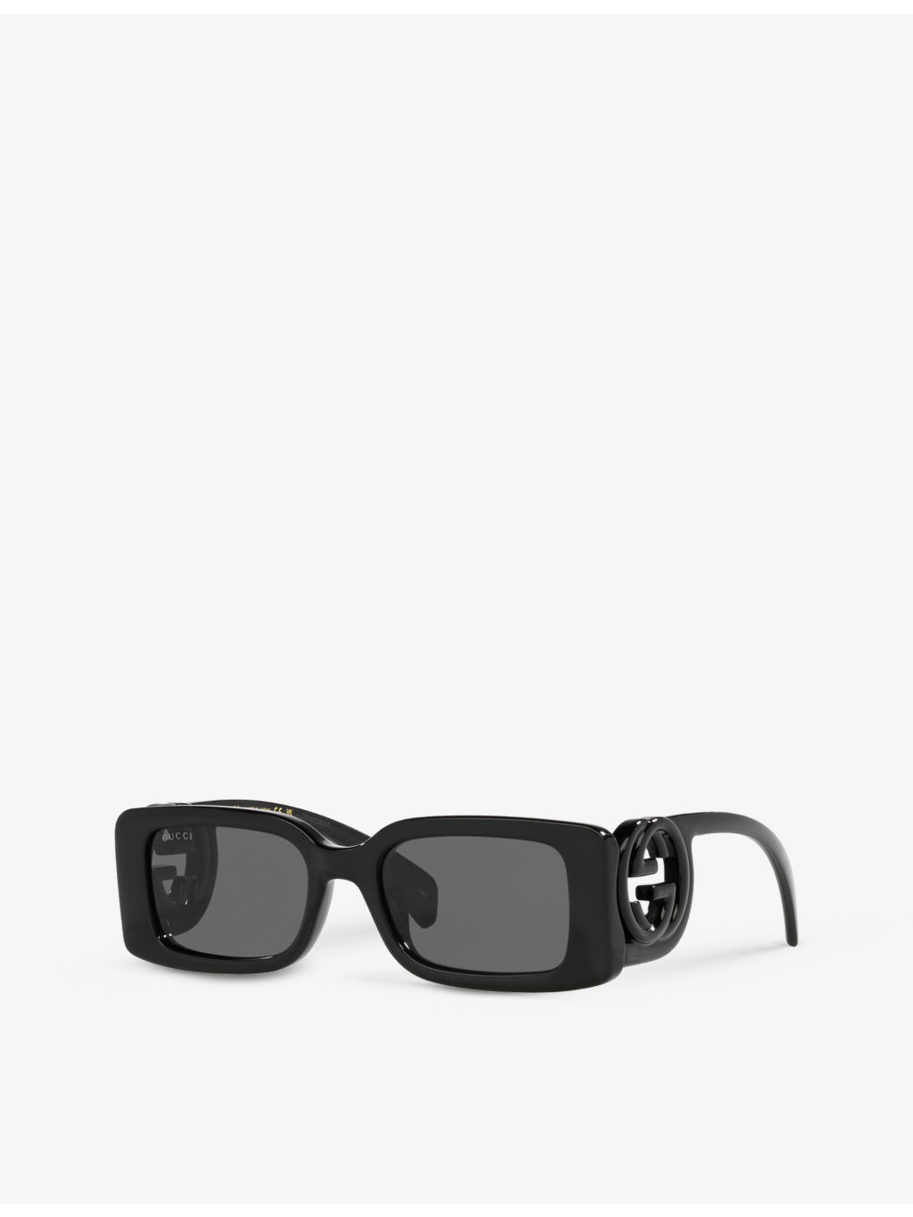 GG1325S branded-arm rectangle-frame acetate sunglasses - 3