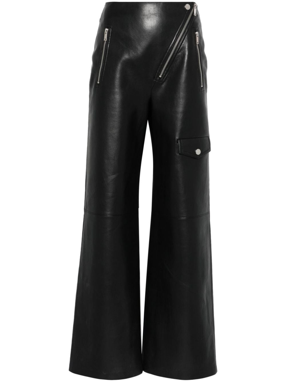 leather trousers - 1