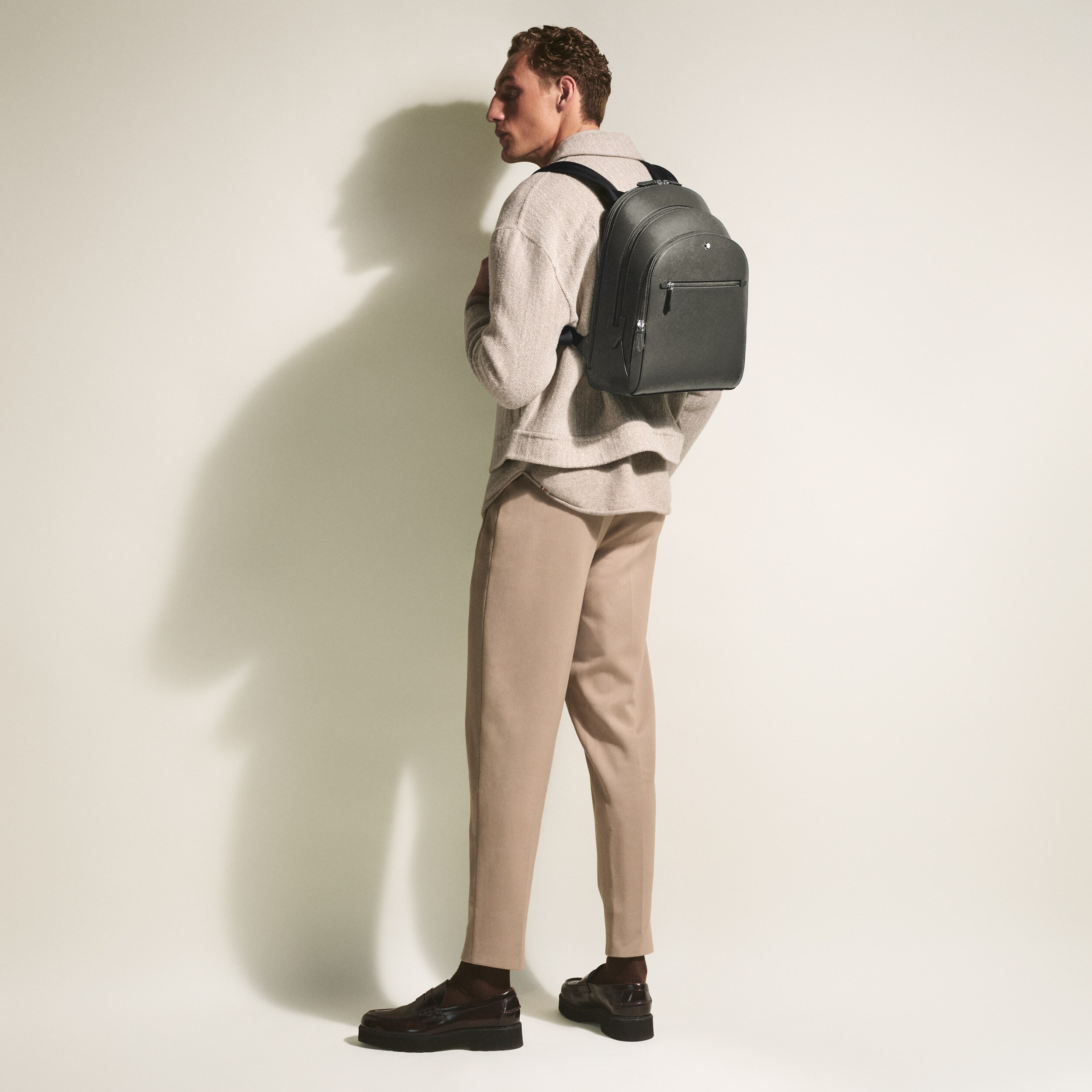 Sartorial medium backpack 3 compartments - 8