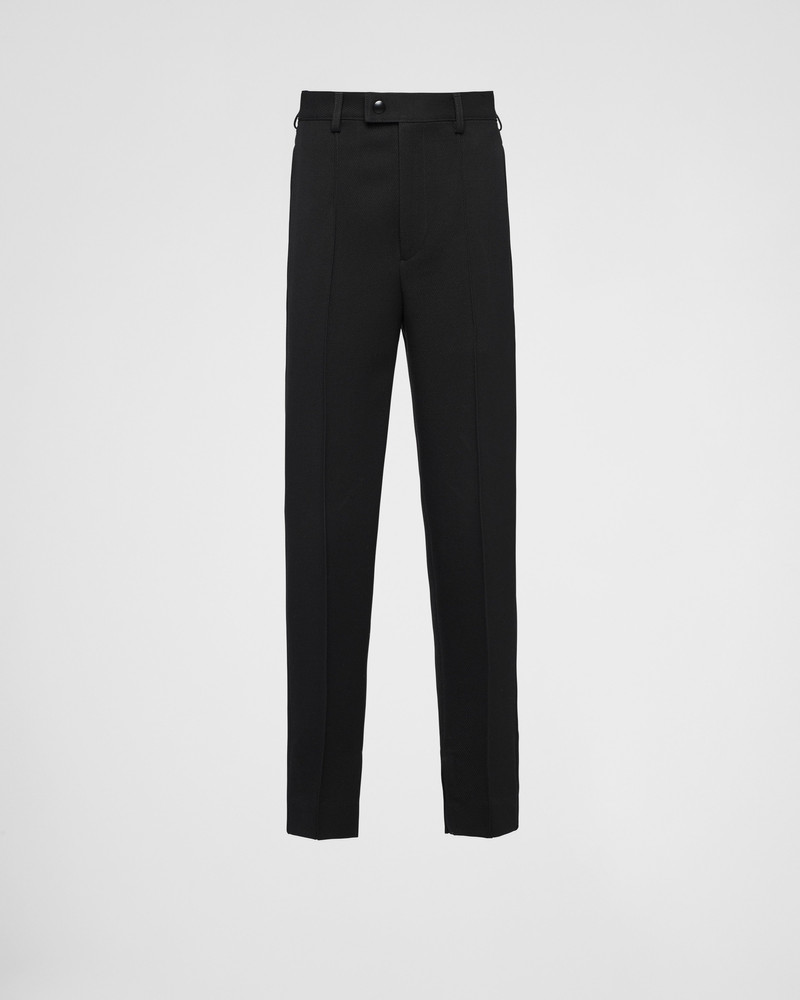 Technical gabardine pants - 1