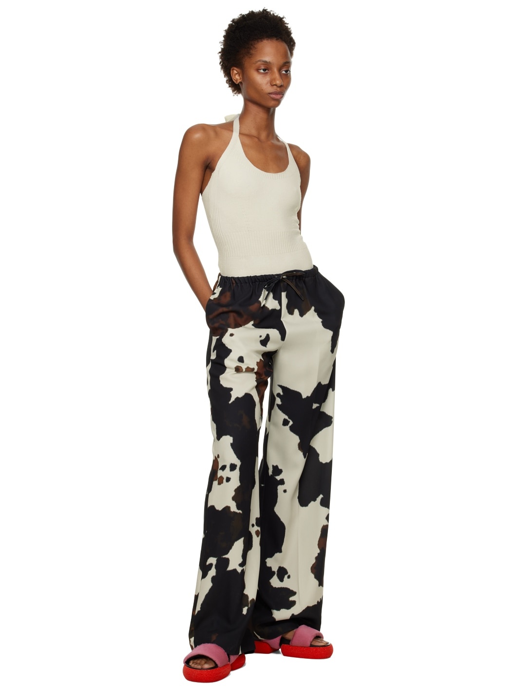 Off-White Halter Bodysuit - 5