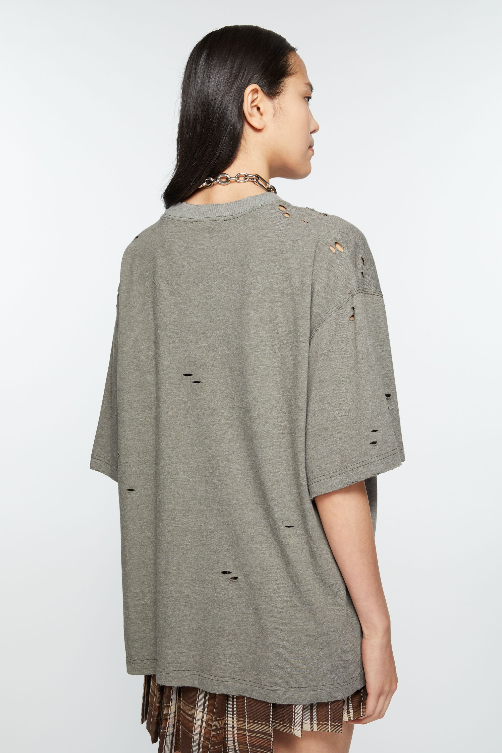 Logo t-shirt - Relaxed fit - Moss Green - 3